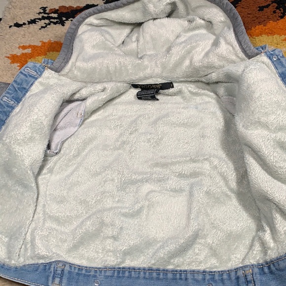 Cool Kid, VIGOSS, patchy, denim hoodie!! - Picture 6 of 13